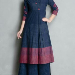 White Embroidered Kurti